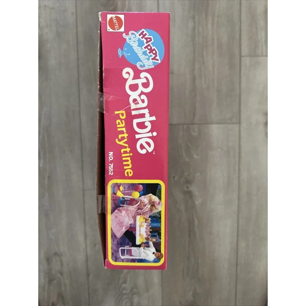 Barbie Birthday Surprise Party Time‎ Gift Set 1990 Mattel #7552 NRFB NIB